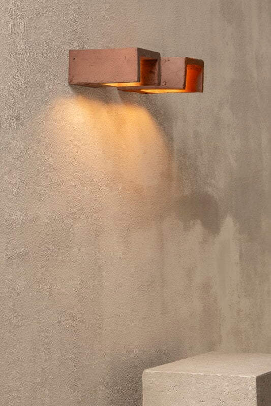Serax Primary Shape °2 wall lamp, dark red, view 10