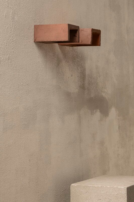 Serax Primary Shape °2 wall lamp, dark red, view 9