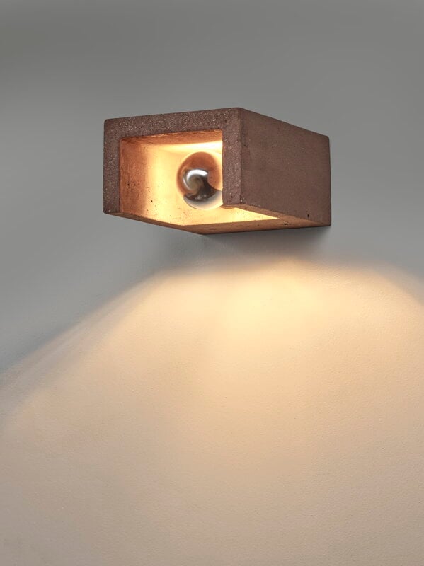 Serax Primary Shape °2 wall lamp, dark red, view 11