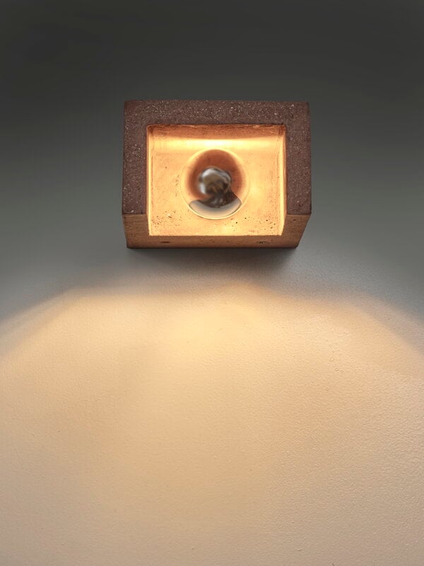 Serax Primary Shape °2 wall lamp, dark red, view 13