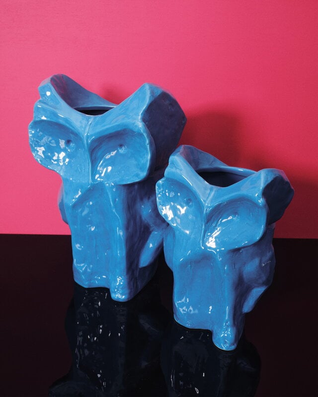 Serax After Midnight vase, S, blue, decoration image