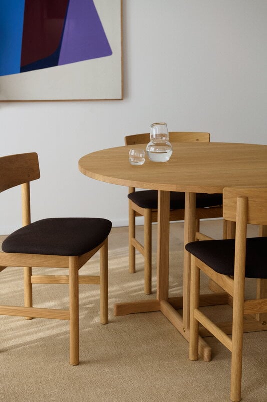Fredericia BM80 Mogensen shaker pöytä, 120 cm, öljytty tammi, näkymä 2