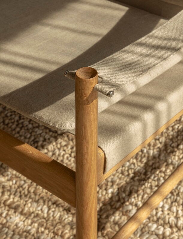 Brdr. Krüger HB lounge chair, oiled oak - Kvadrat canvas, decoration image