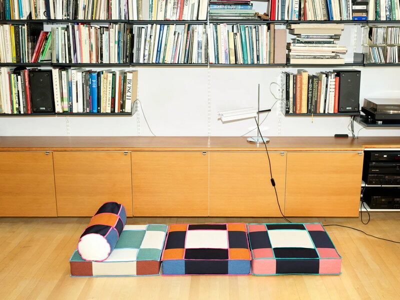 Juslin Maunula Coussin de sol, 57 x 57 cm, Diopsidi, image décorative