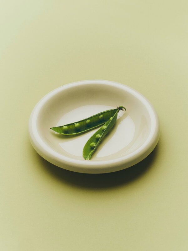 HAY Barro plate, set of 2, 18 cm, off-white, decoration image