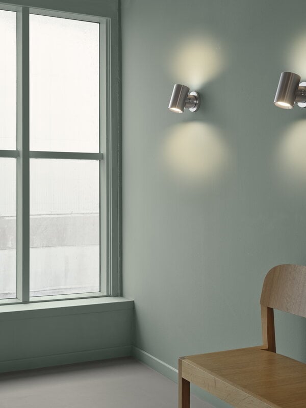 Muuto Applique murale Beam, aluminium poli, image décorative