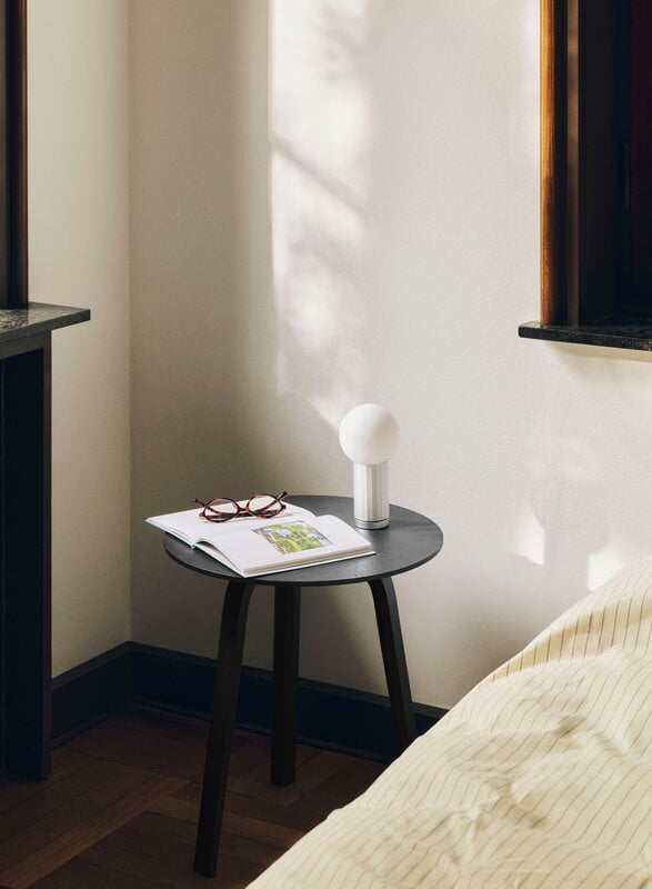 HAY Bella coffee table 45 cm, high, blue charcoal | Finnish Design