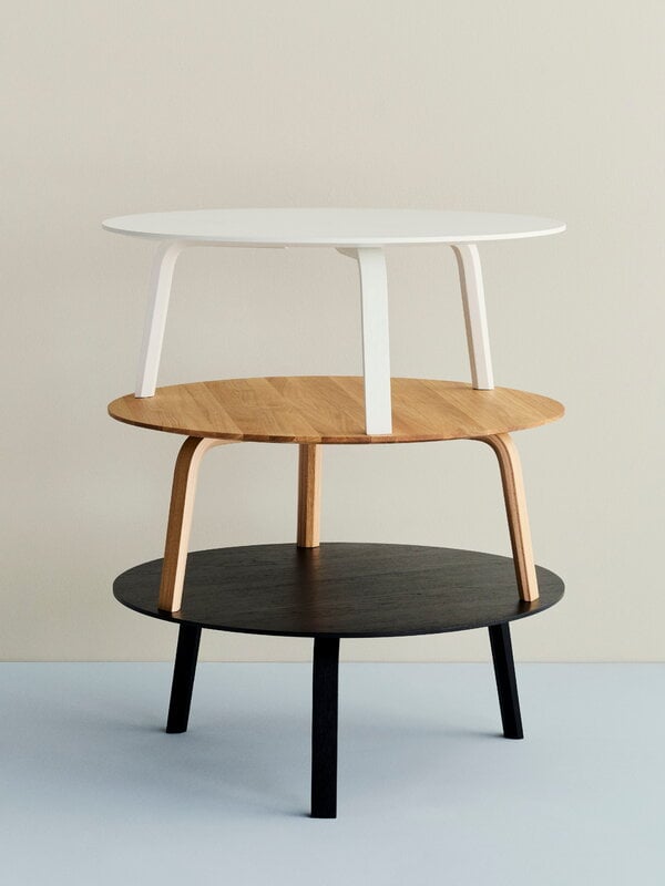 HAY Bella coffee table 80 cm, low, oiled oak | Finnish Design Shop