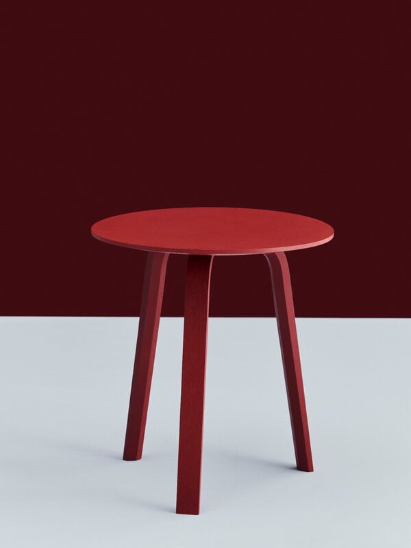 HAY Bella coffee table 45 cm, high, tile red | Finnish Design Shop