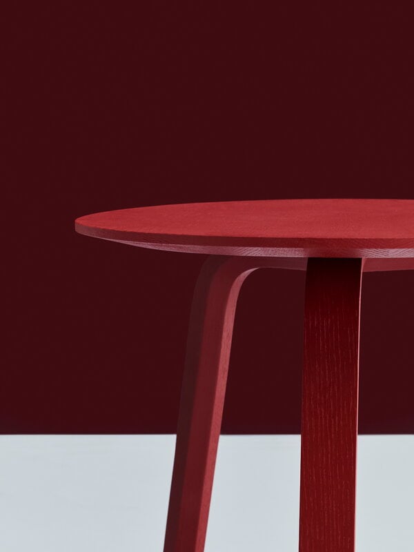 HAY Bella coffee table 45 cm, high, tile red, decoration image