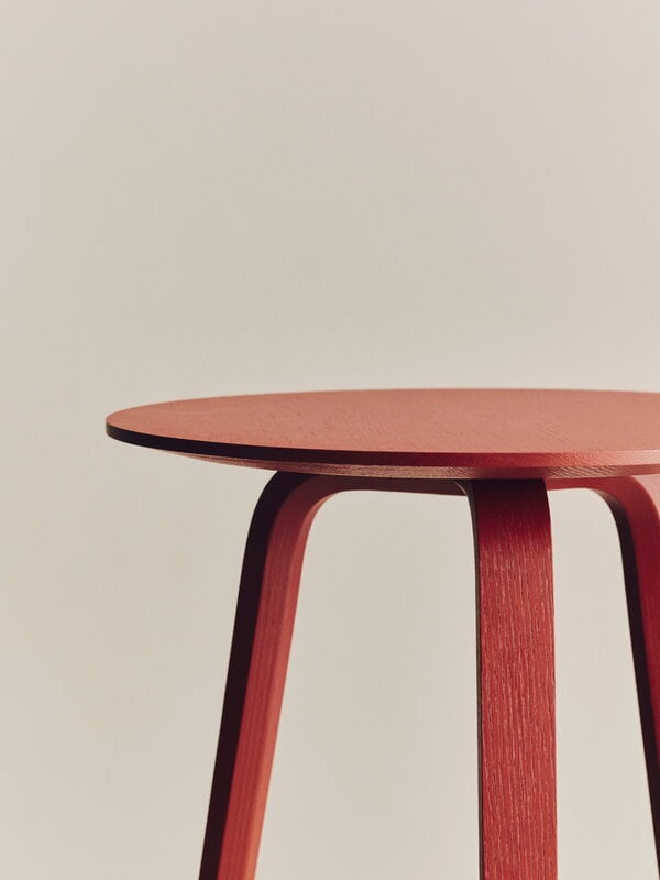HAY Bella coffee table 45 cm, high, tile red | Finnish Design Shop