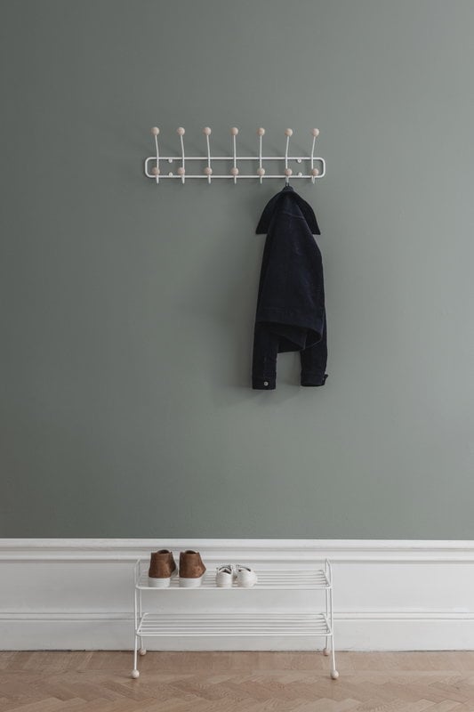 Horizontal discount coat rack