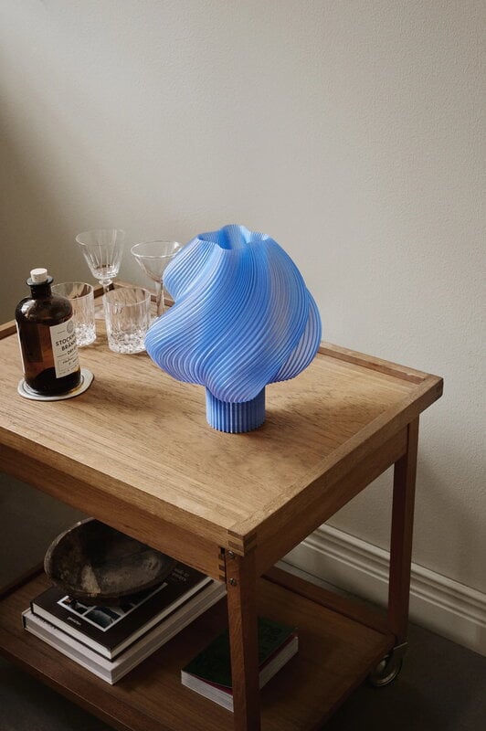 Crème Atelier Soft Serve table lamp, regular, blueberry sorbet, decoration image
