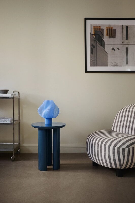 Crème Atelier Soft Serve table lamp, regular, blueberry sorbet, decoration image