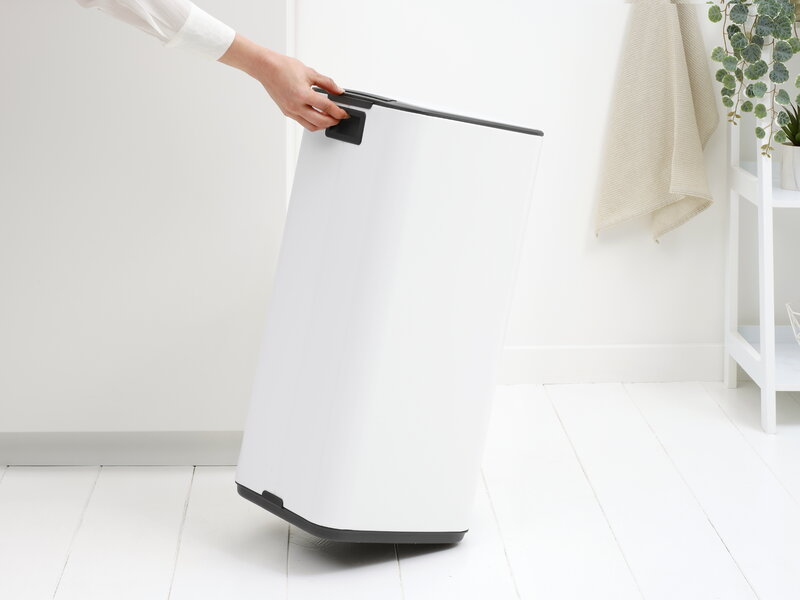 Brabantia Bo Pedal Bin 30 L, blanco, imagen de decoración