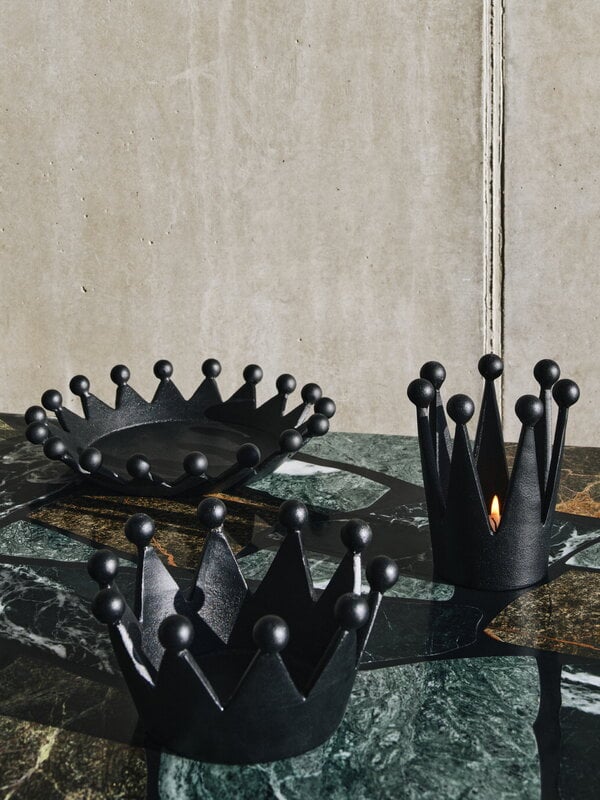 Tom Dixon Cast Flat Crown, cast iron, view 7