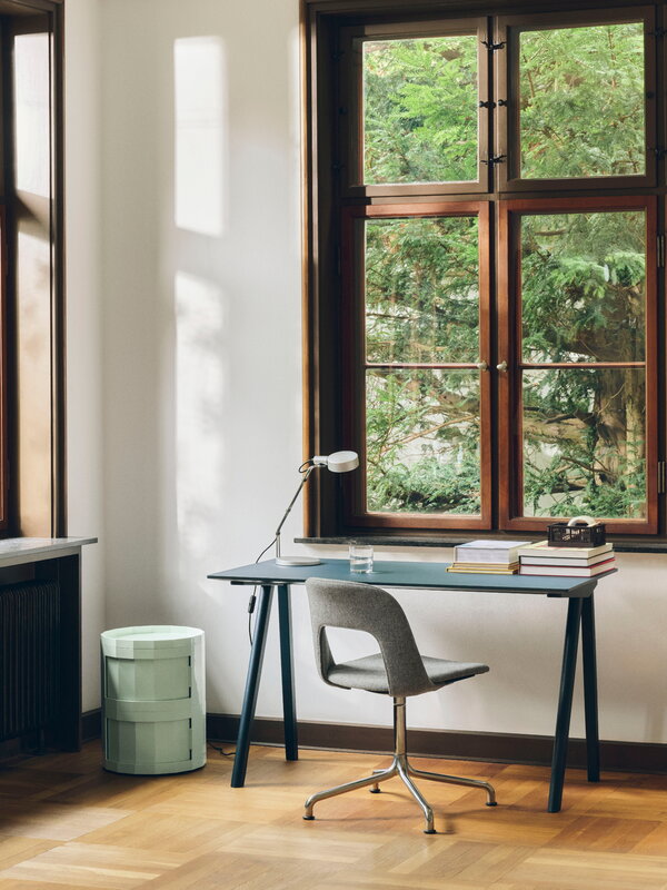 HAY Facet cabinet 20, two doors, soft mint, decoration image