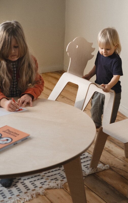 Articul Creatures table, birch, view 6