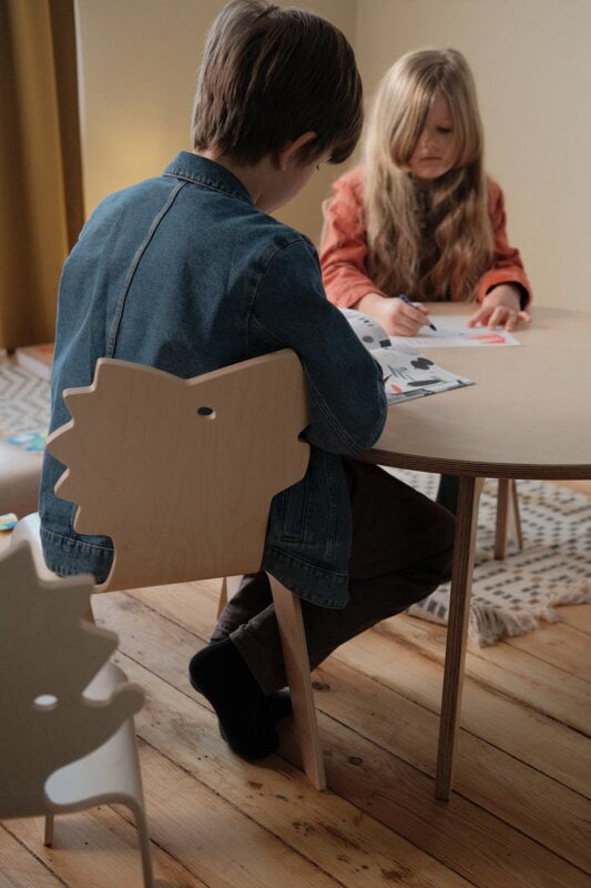 Articul Creatures chair, lion, birch veneer, view 5
