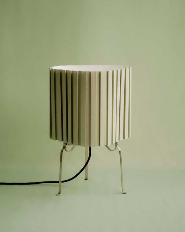 HAY Canelé table lamp, almond green, view 10