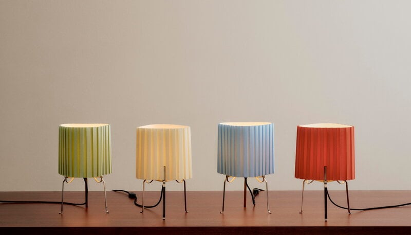 HAY Canelé table lamp, almond green, view 16