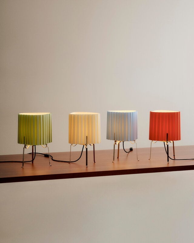 HAY Canelé table lamp, almond green, view 12
