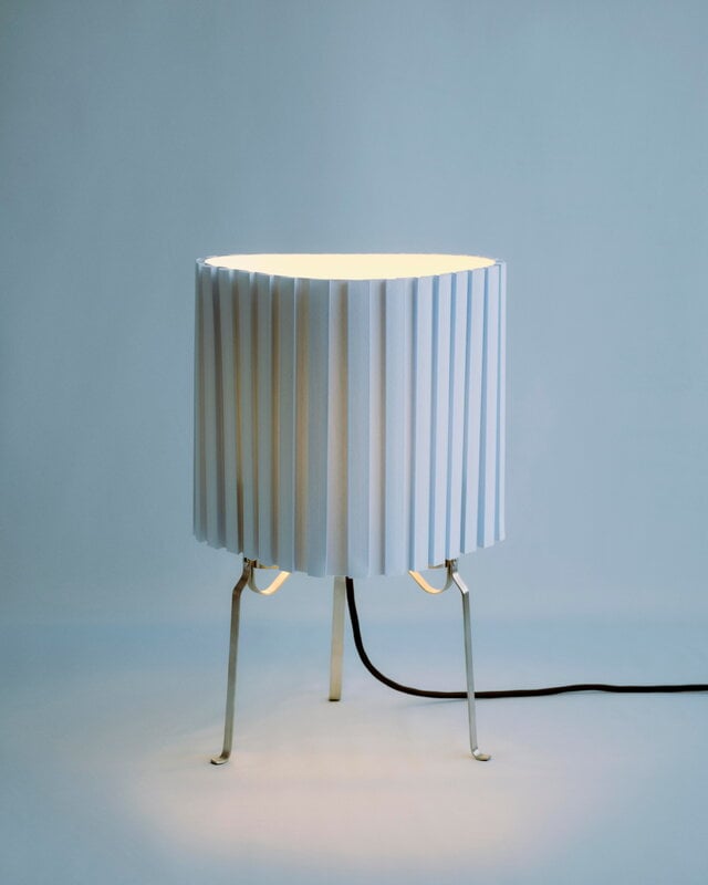 HAY Canelé pöytävalaisin, soft blue, näkymä 9