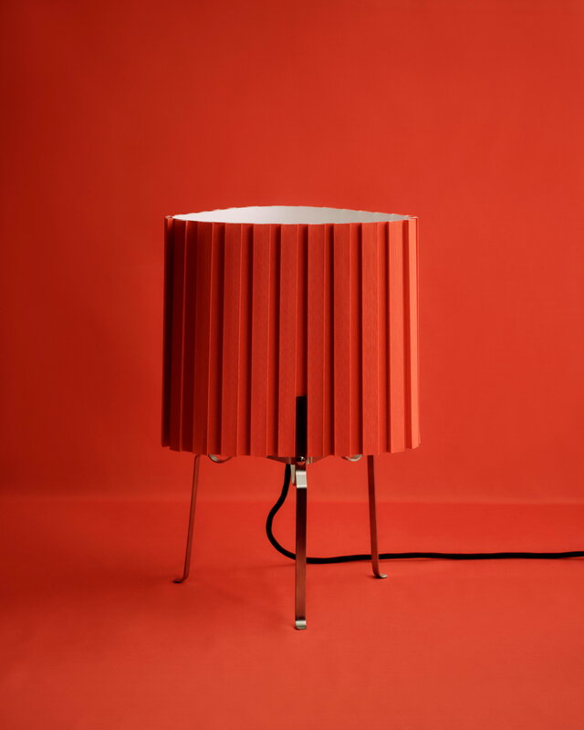 HAY Canelé table lamp, tomate red, view 8