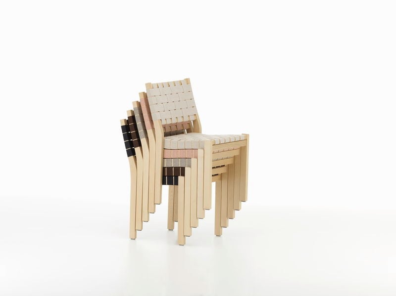 Artek Aalto tuoli 611, koivu luonnonvärinen valkoinen Artek Aalto tuoli 611, koivu luonnonvärinen valkoinen