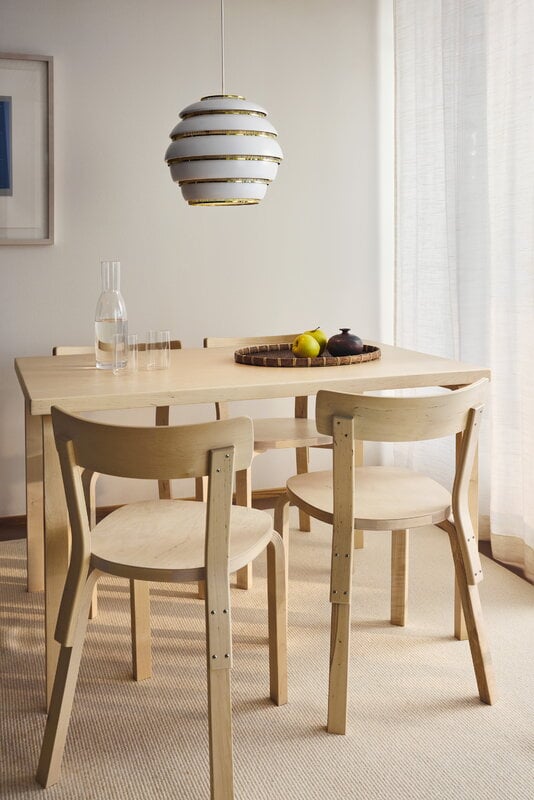 Artek Aalto pendant A331 "Beehive", white - brass, view 21