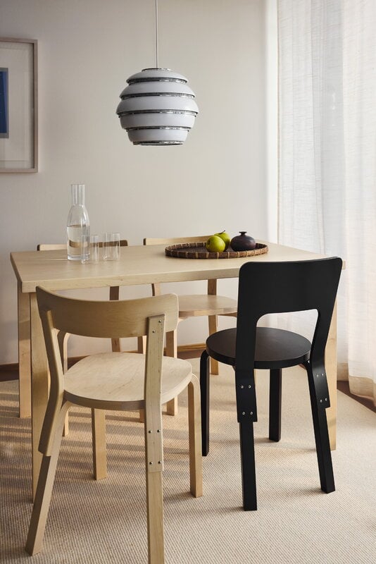 Artek Aalto riippuvalaisin A331 "Mehiläispesä", valkoinen - kromi, näkymä 12
