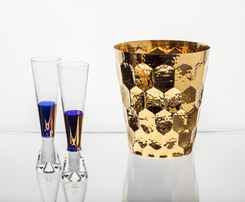 Tom Dixon Tank Champagnerglas, 2 Stk., Kupfer, dekorationsbild