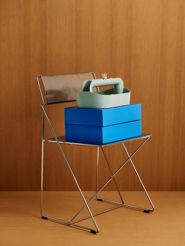 HAY X-Line chair, indoor, chromed - chromed | Finnish Design Shop