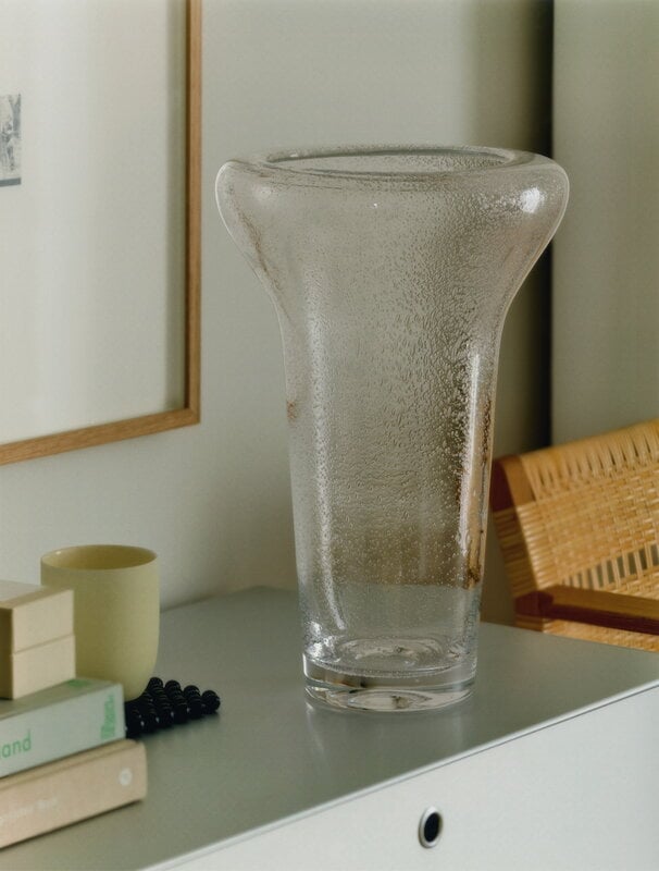 Fredericia Conical vase, 40 cm, clear, decoration image