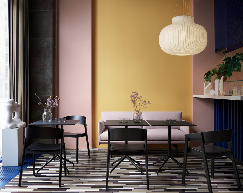 Muuto Cover armchair, black, decoration image