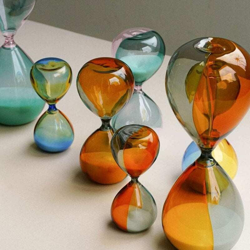 Hightide Hourglass Bicolour, L, grey - amber, view 5