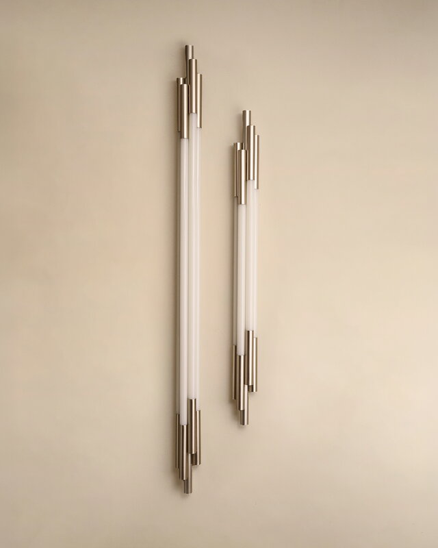 DCWéditions Org 1050 wall lamp, nickel, view 3