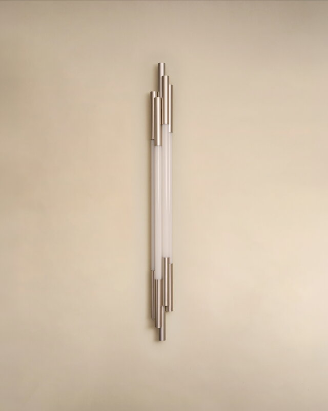 DCWéditions Org 1050 wall lamp, nickel, view 6