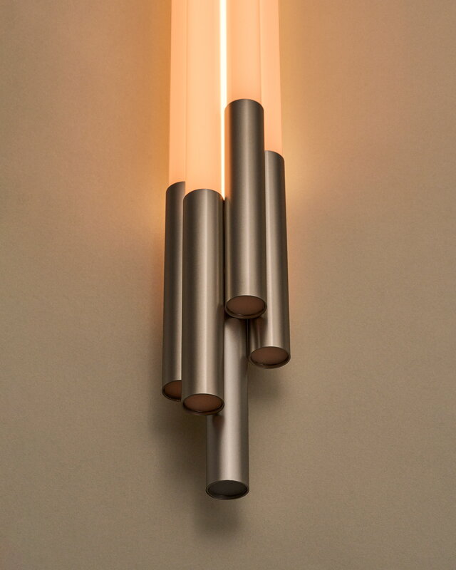DCWéditions Org 1050 wall lamp, nickel, view 7