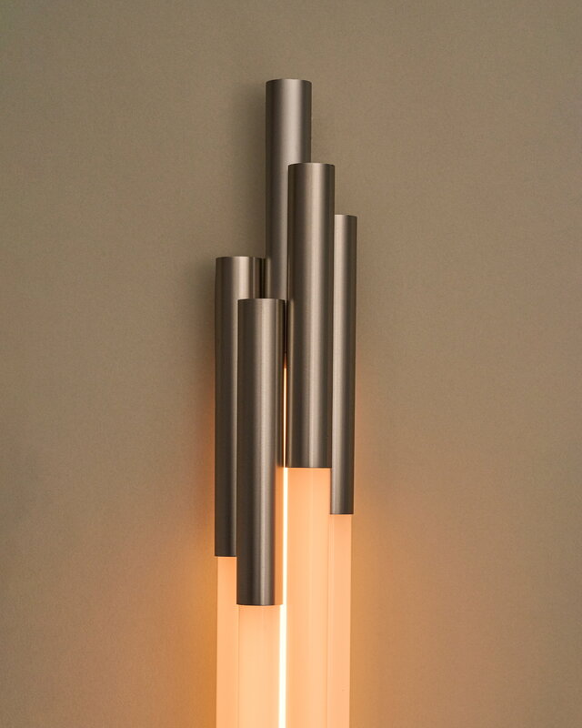 DCWéditions Org 1050 wall lamp, nickel, view 8