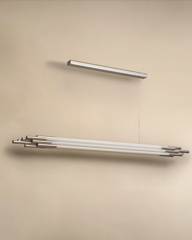 DCWéditions Org Horizontal 2000 pendant, nickel, view 8