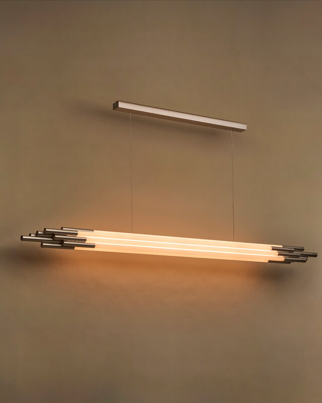 DCWéditions Org Horizontal 2000 pendant, nickel, view 2