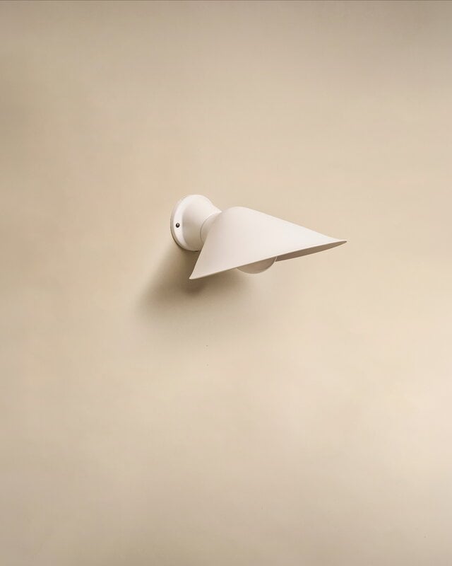 DCWéditions Applique da bagno Plume, bianco opaco - porcellana, vista 4