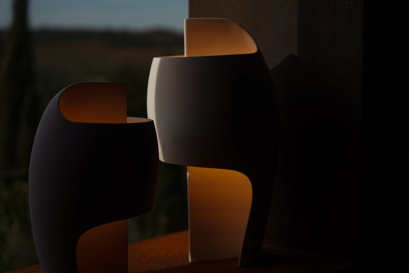 DCWéditions Grande B table lamp, white, decoration image