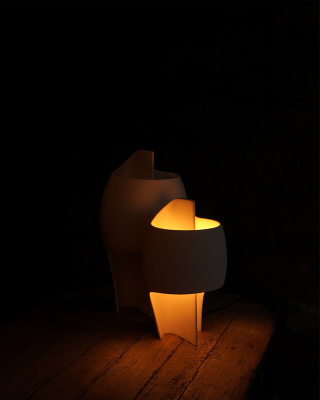 DCWéditions Grande B table lamp, white, decoration image