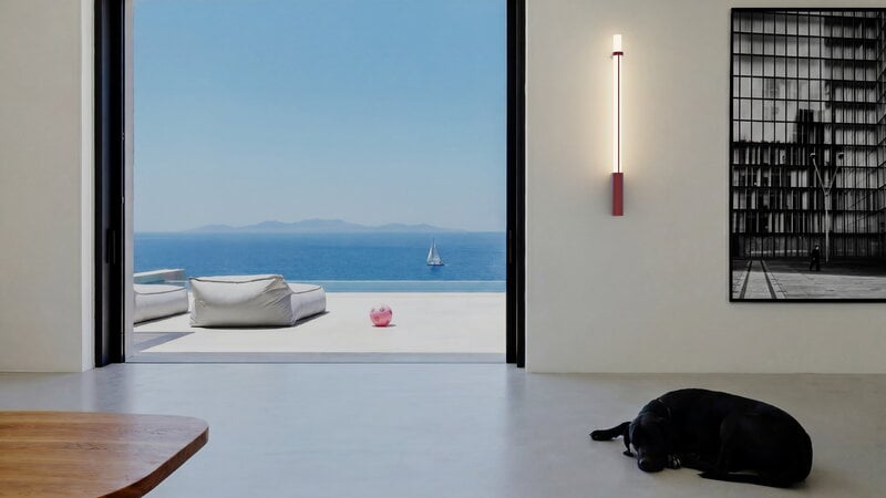 DCWéditions In Fine lampada da parete 1050, rossa, vista 5