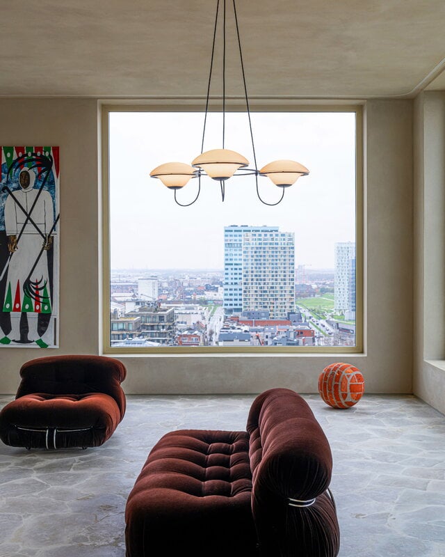DCWéditions In The Air 3 chandelier, white, view 15