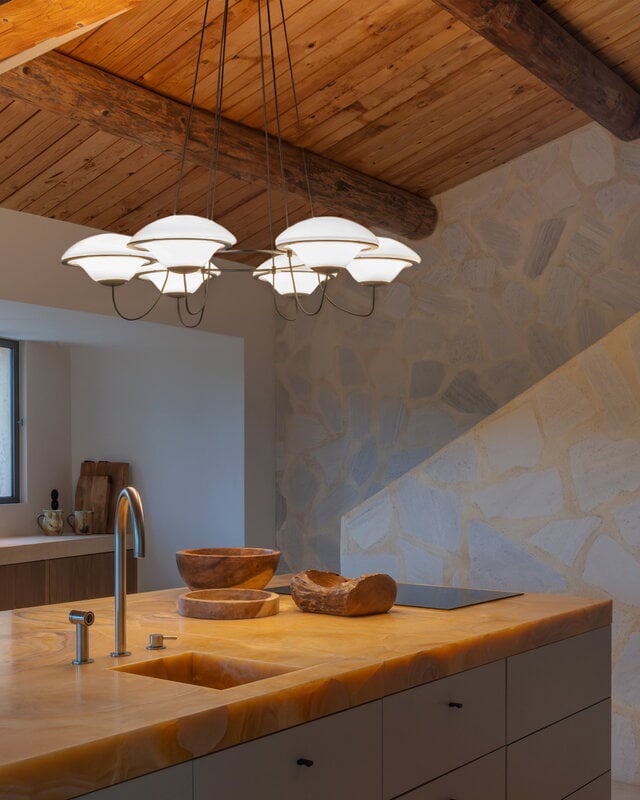 DCWéditions In The Air 6 chandelier, white, view 13