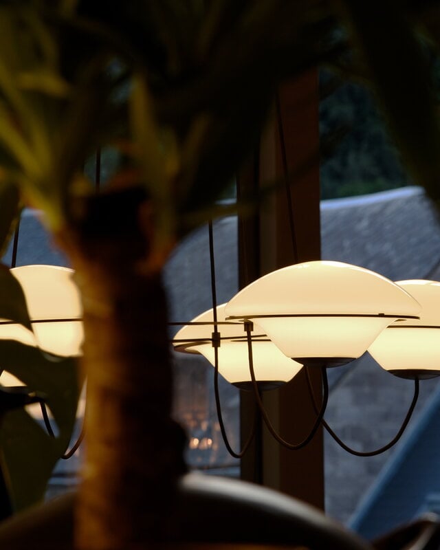 DCWéditions In The Air 6 chandelier, white, view 8