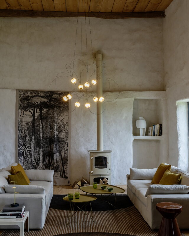 DCWéditions Munari 10 pendant lamp, black, decoration image
